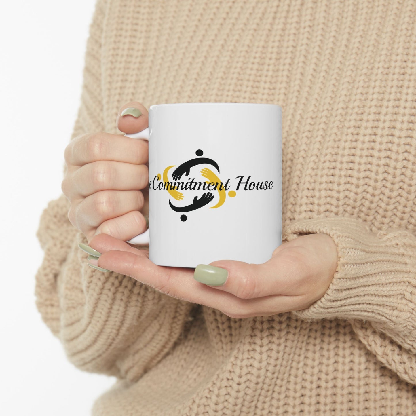 The Commitment House Logo & Mission Coffee Mug (11oz/15oz)