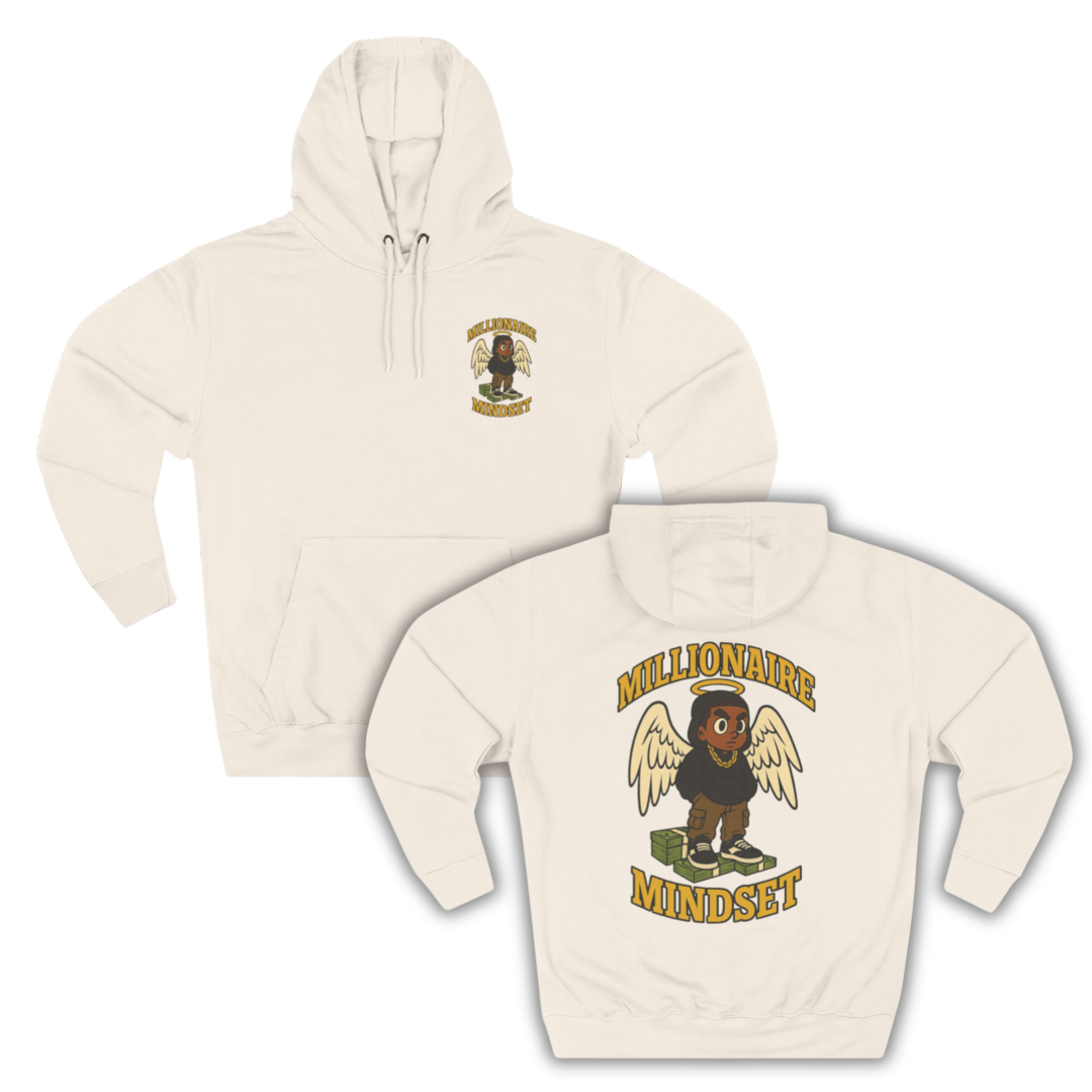 Millionaire Mindset Halo Hustle Hoodie