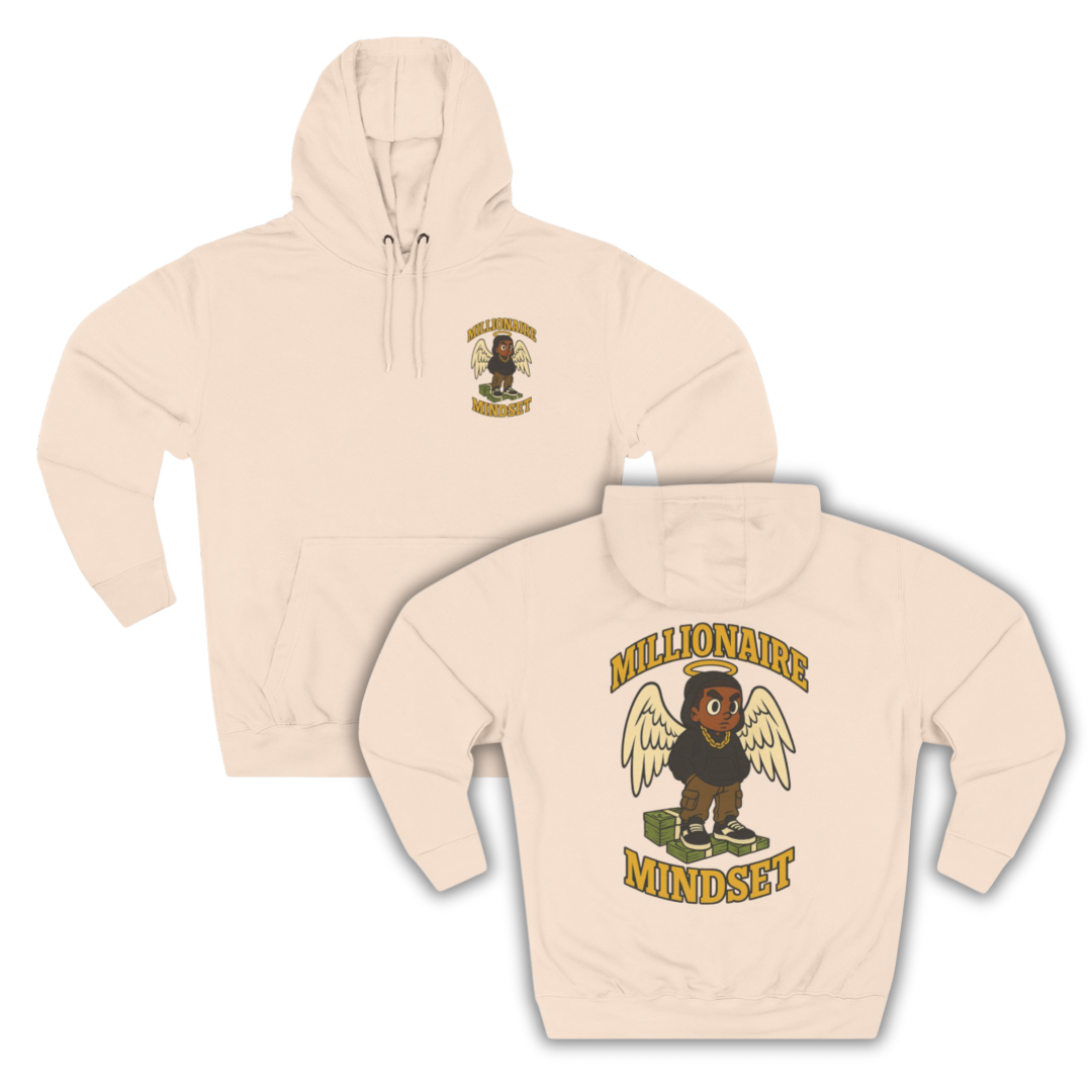 Millionaire Mindset Halo Hustle Hoodie