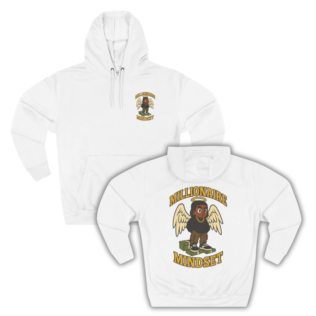 Millionaire Mindset Halo Hustle Hoodie