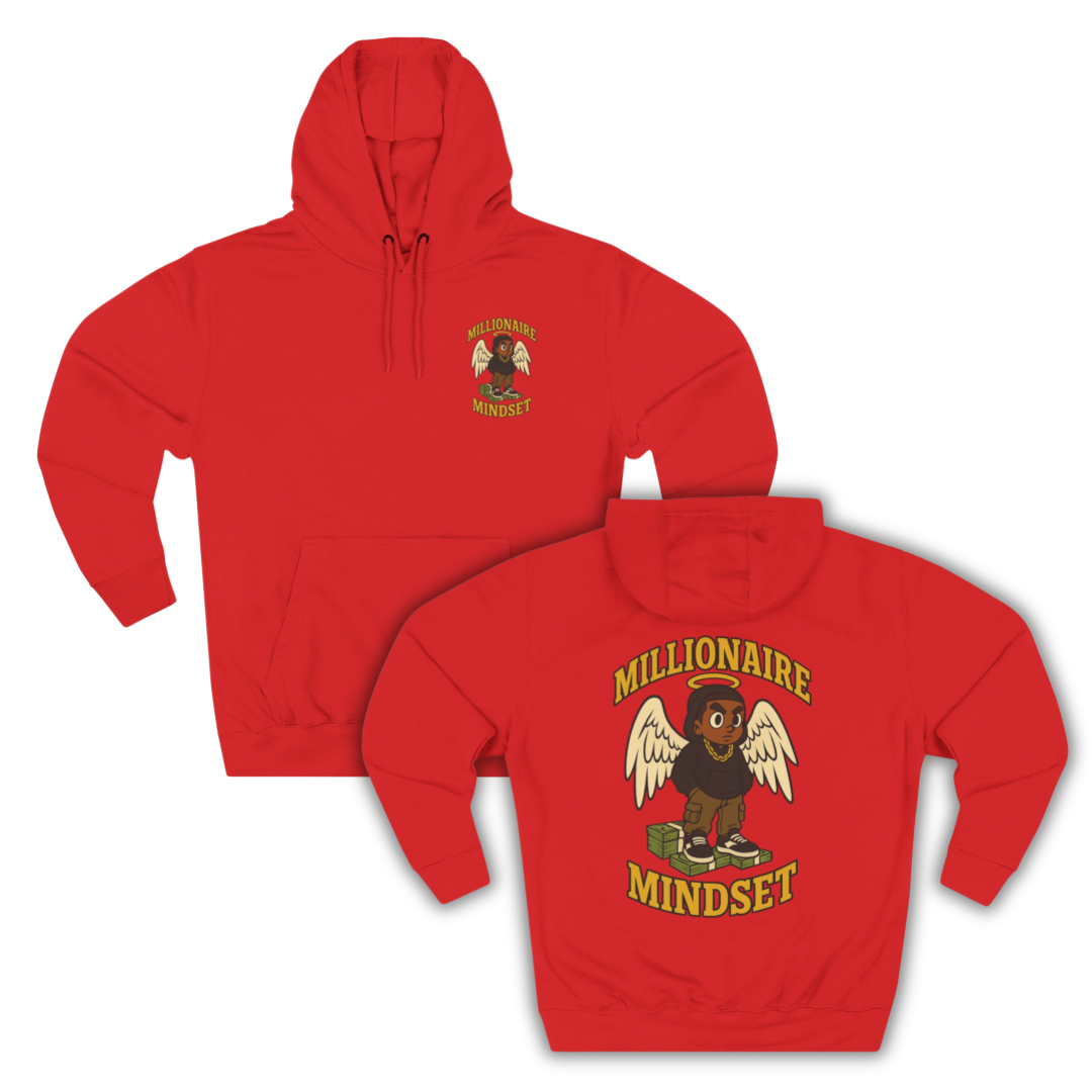 Millionaire Mindset Halo Hustle Hoodie