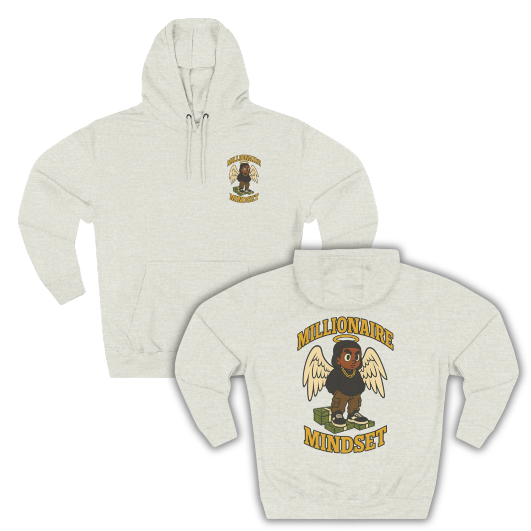 Millionaire Mindset Halo Hustle Hoodie