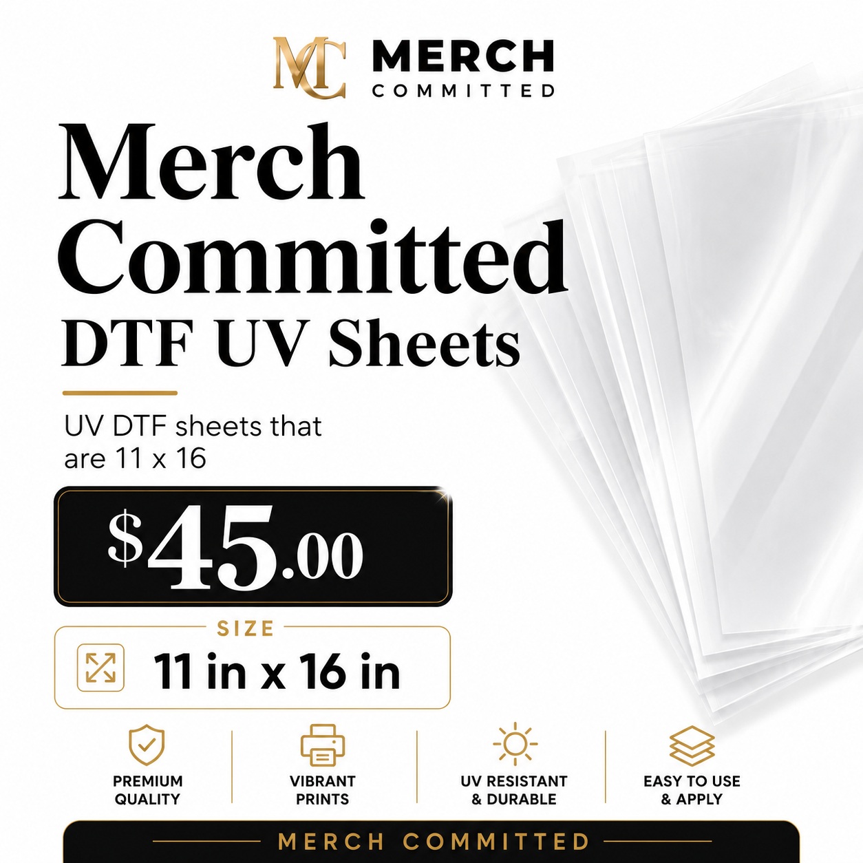 UV DTF Gang Sheets (Build Your Own)