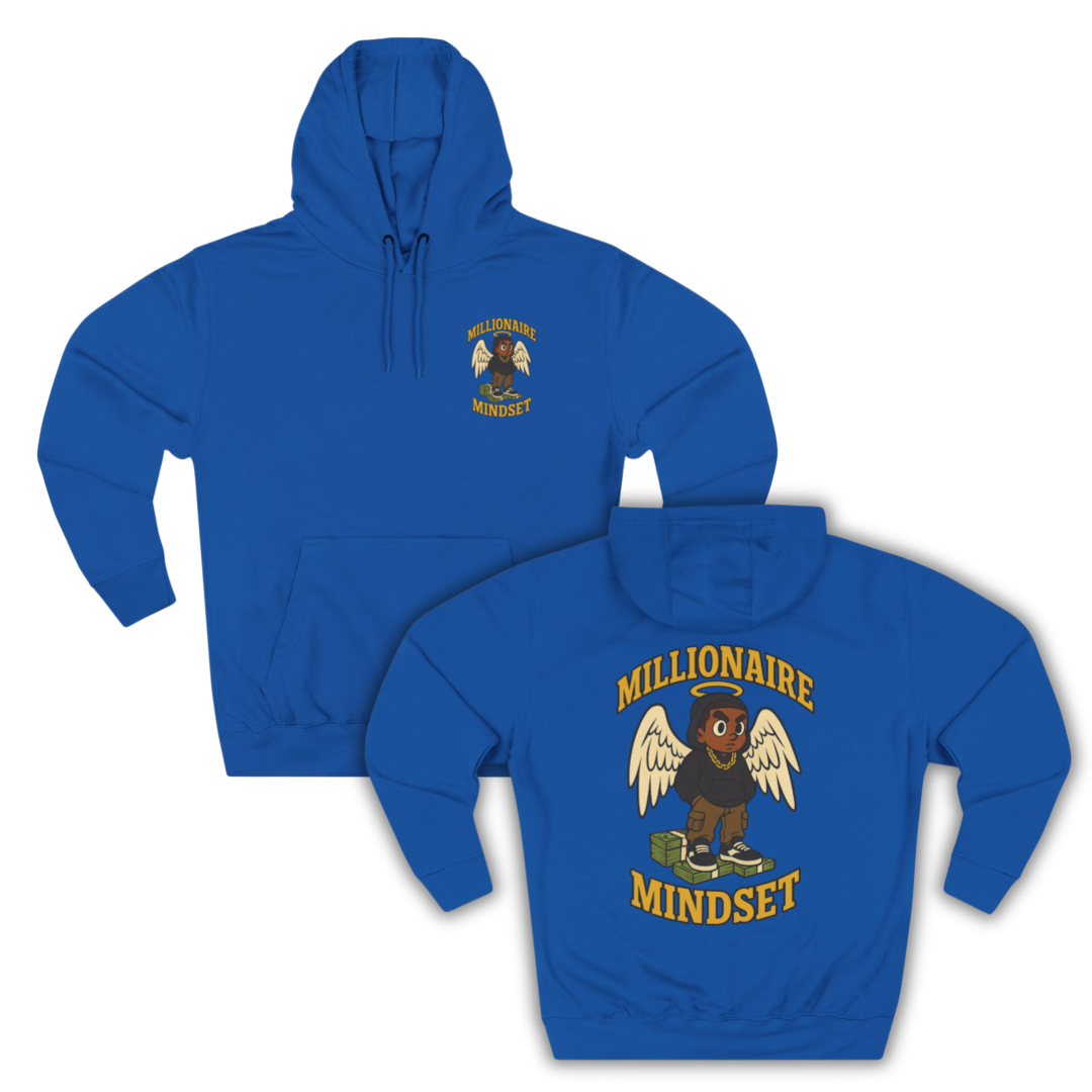 Millionaire Mindset Halo Hustle Hoodie
