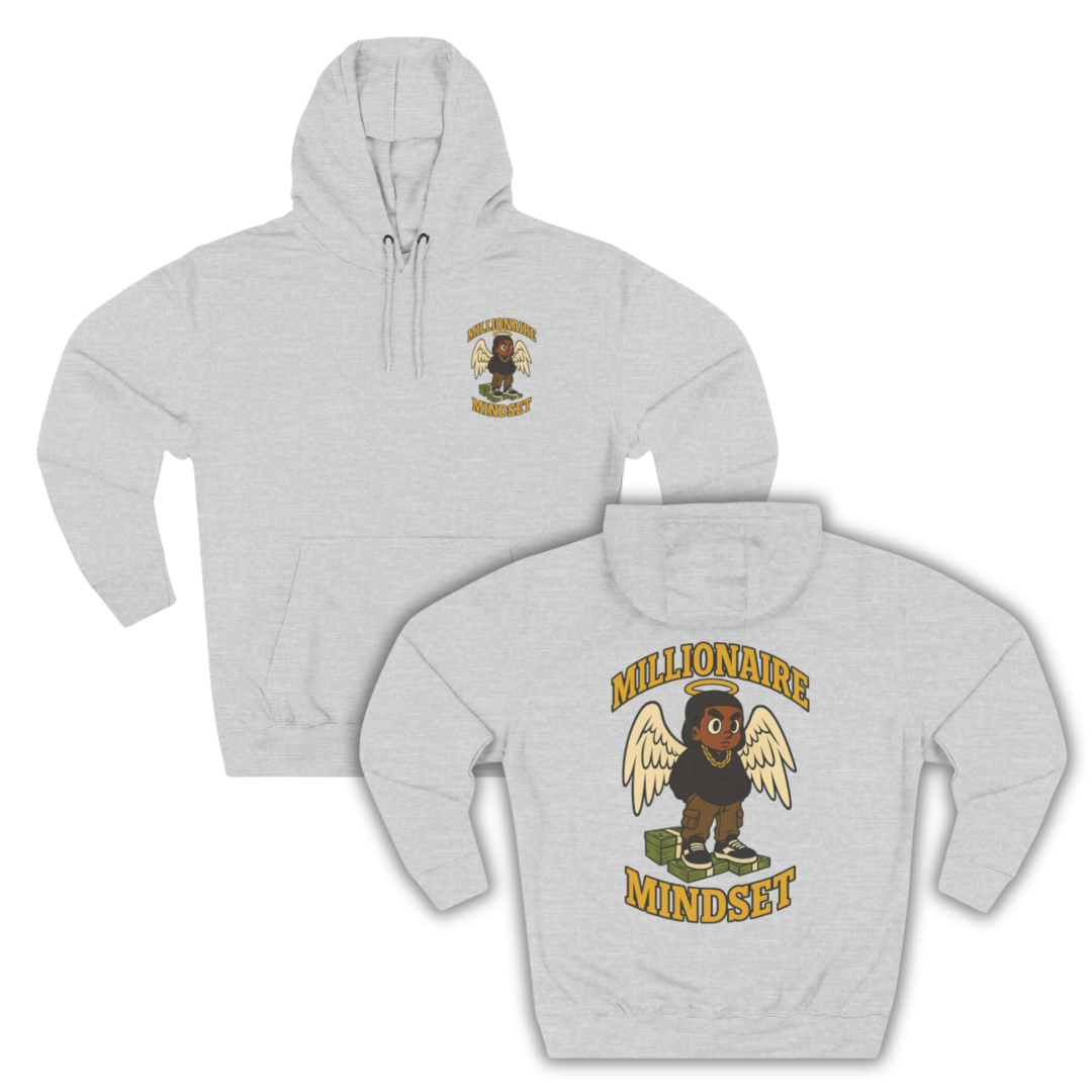 Millionaire Mindset Halo Hustle Hoodie