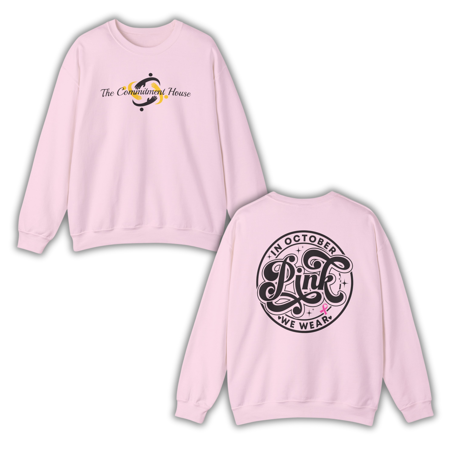 We Wear Pink Tee Sweatshirt