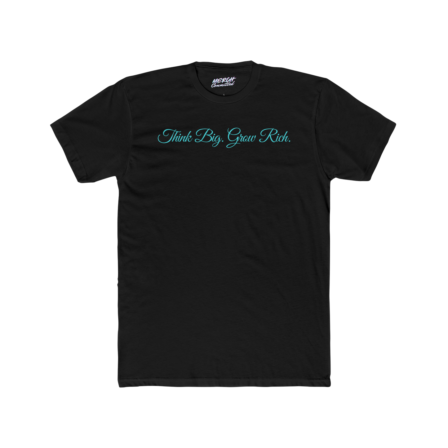 Millionaire Minds Black Out Tee Merch Committed