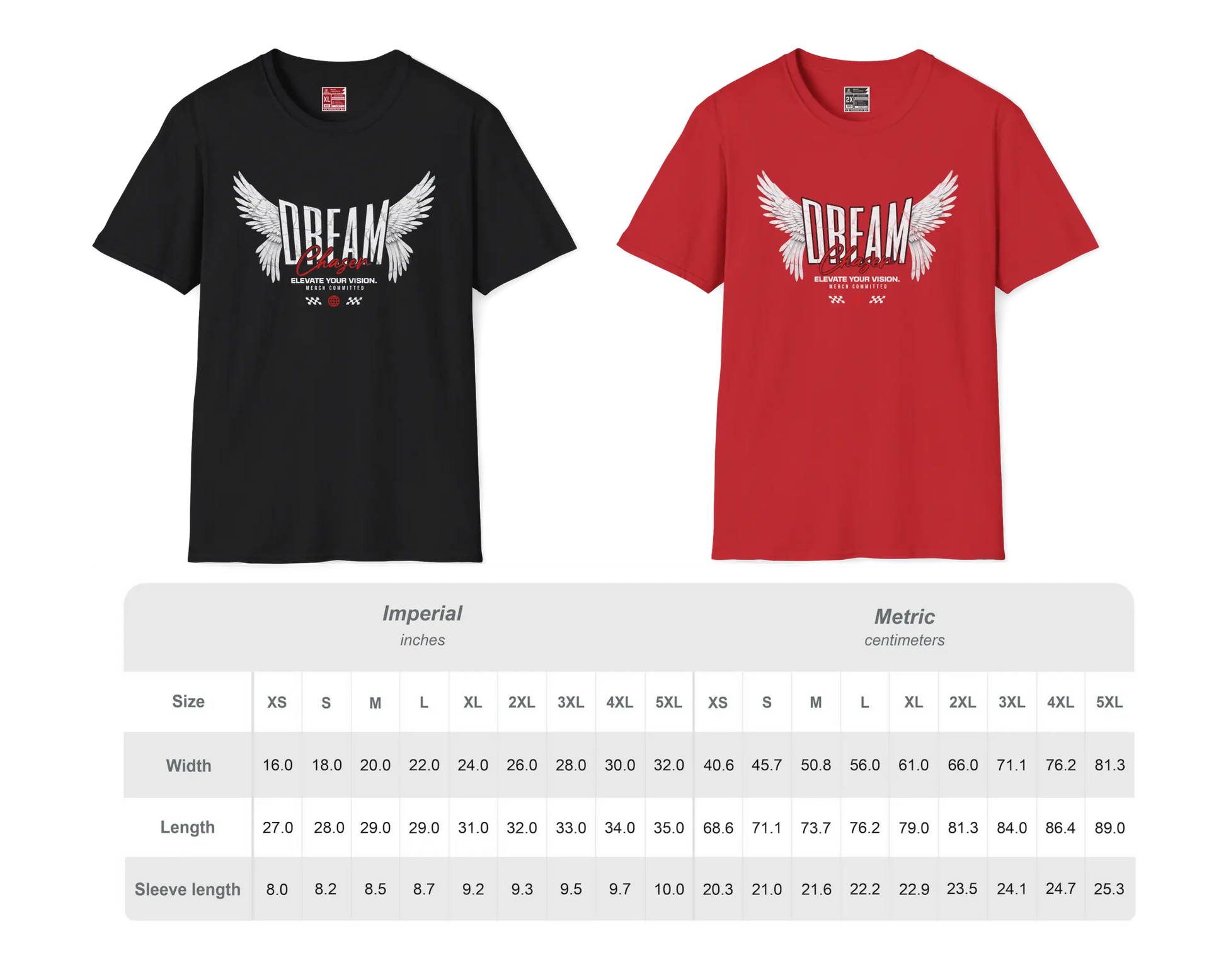Dream Chasers Tee Merch Committed