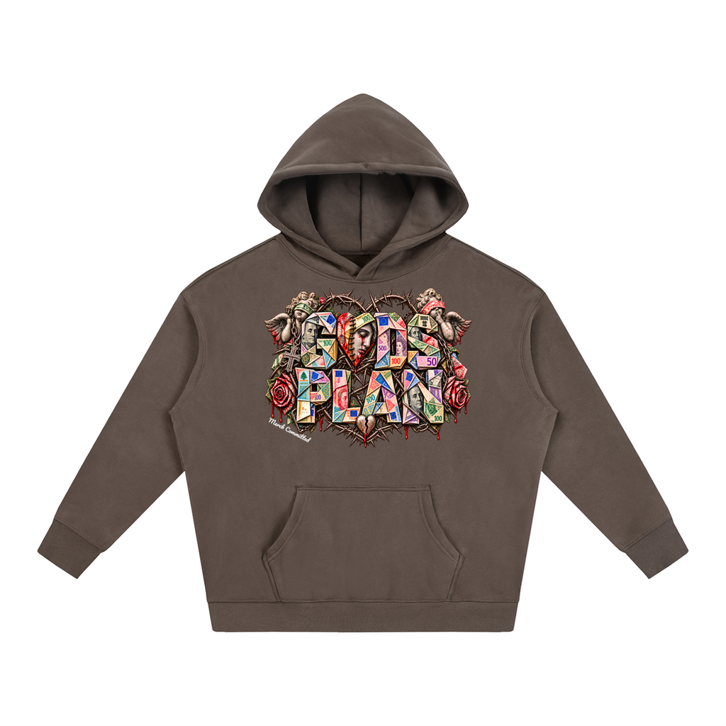 Gods Plan Oversize Fleeced Hoodie