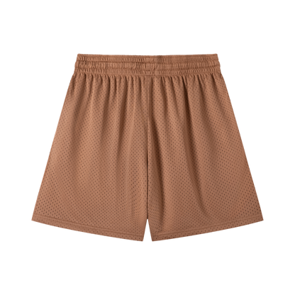 Mesh Drawstring Shorts