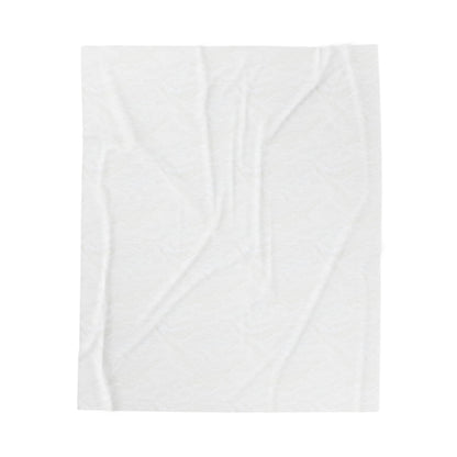 Butterfly Garden Velveteen Plush Blanket — Floral Coloring-Style Throw for Teens & Adults
