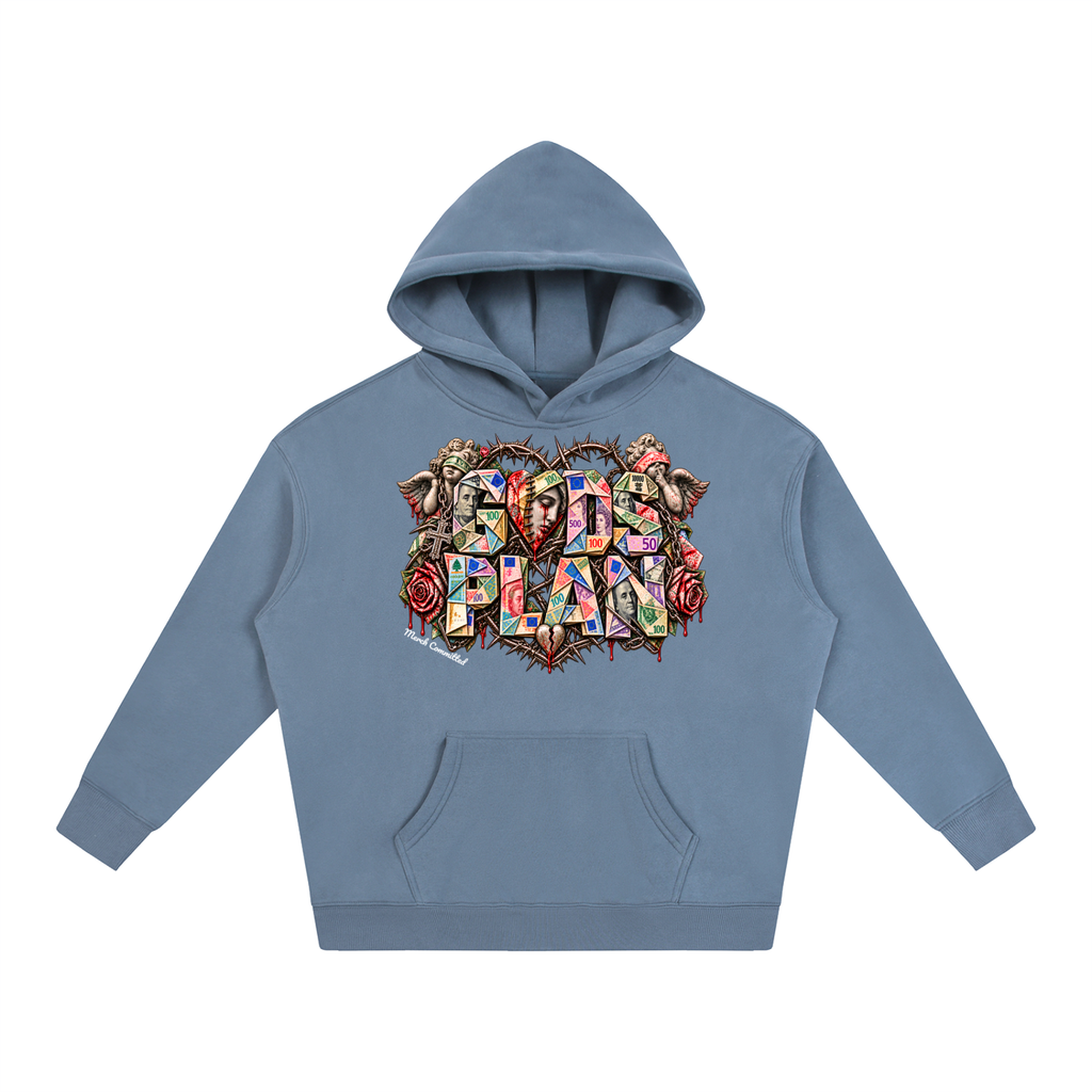 Gods Plan Oversize Fleeced Hoodie