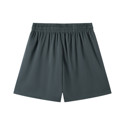 Mesh Drawstring Shorts