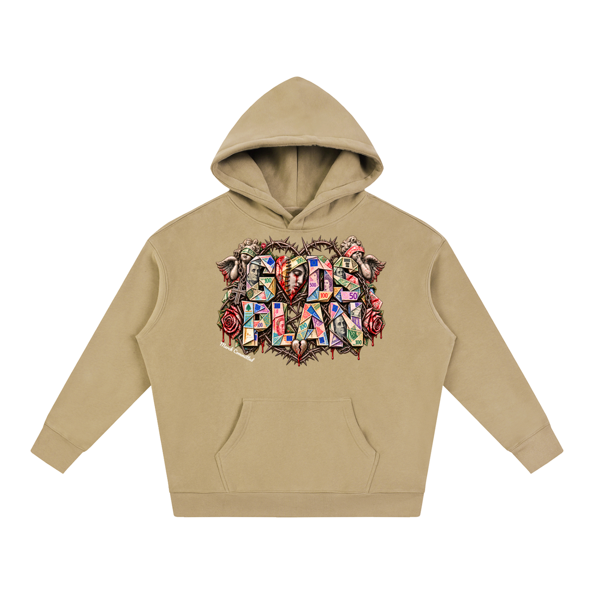 Gods Plan Oversize Fleeced Hoodie