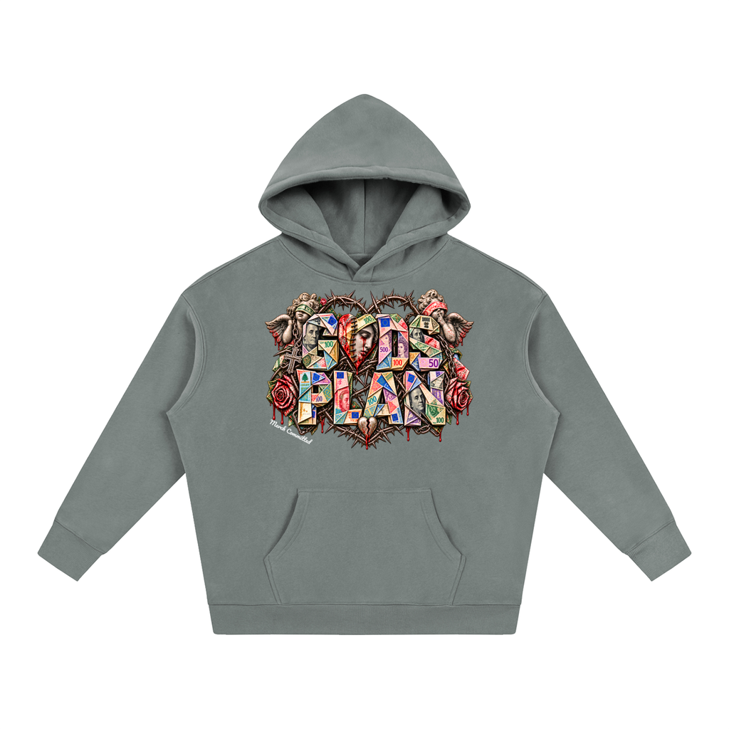 Gods Plan Oversize Fleeced Hoodie