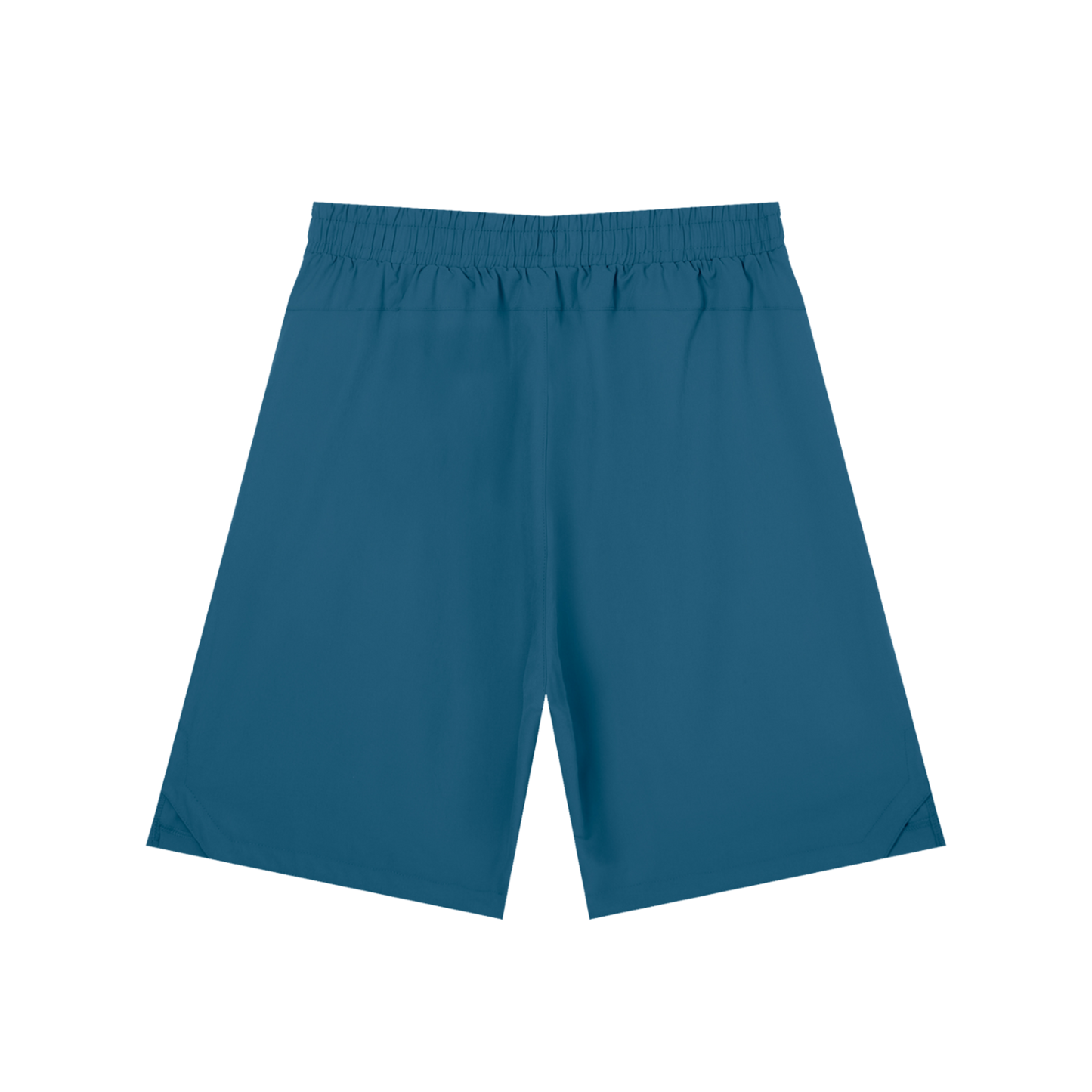 Men’s Solid Elastic Waist Shorts