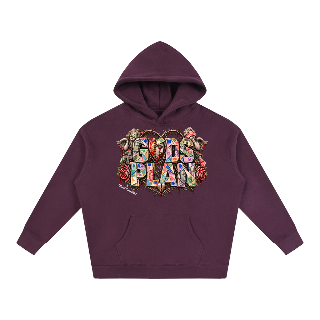 Gods Plan Oversize Fleeced Hoodie