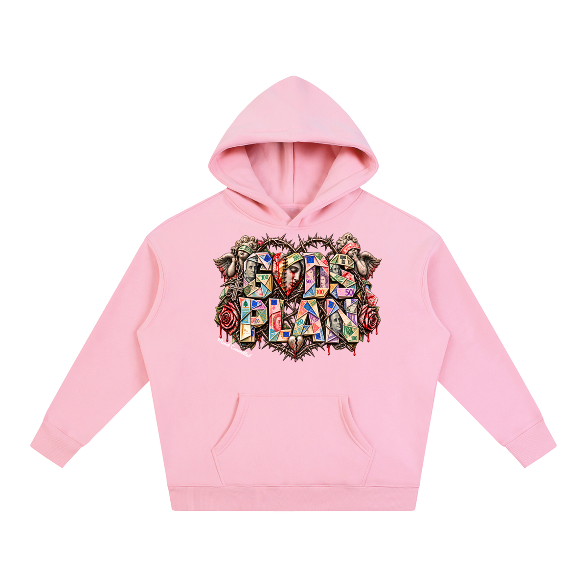 Gods Plan Oversize Fleeced Hoodie