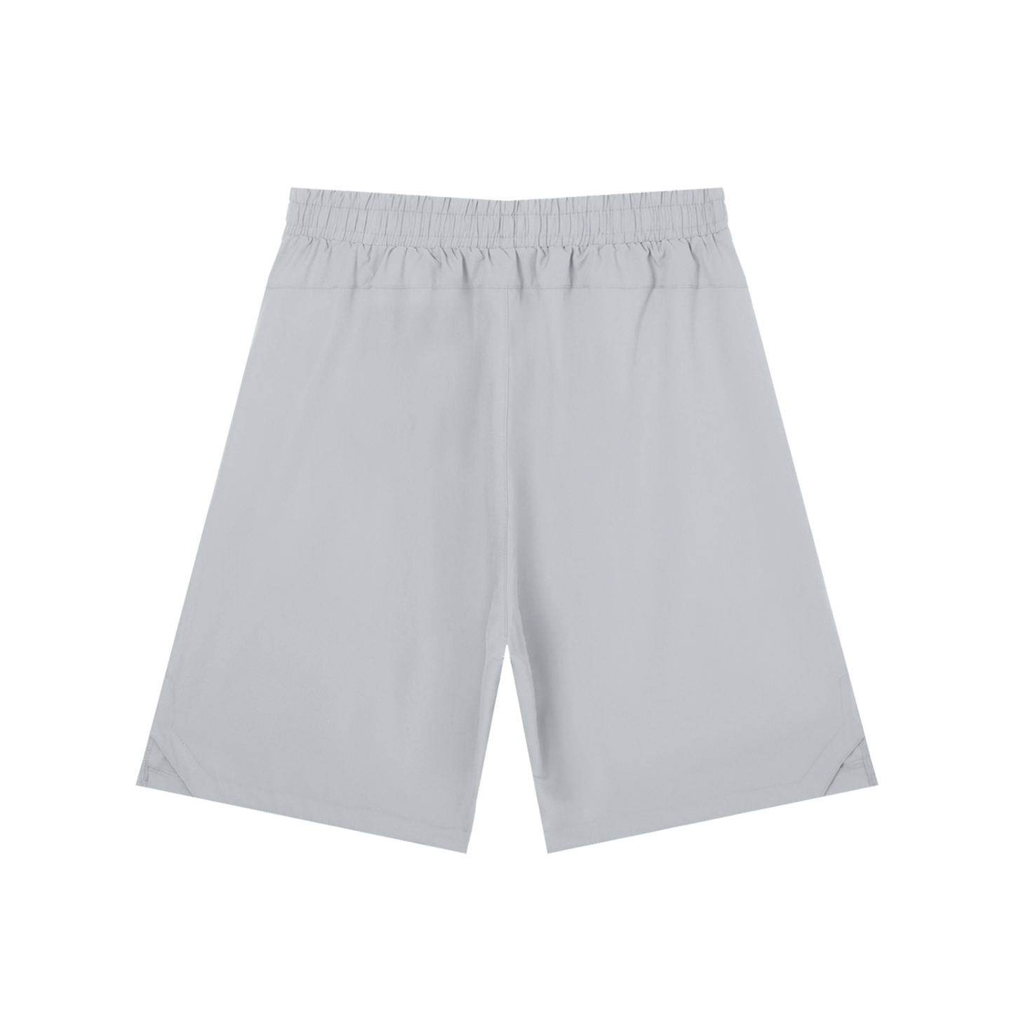 Men’s Solid Elastic Waist Shorts