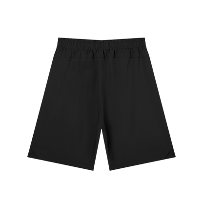 Men’s Solid Elastic Waist Shorts