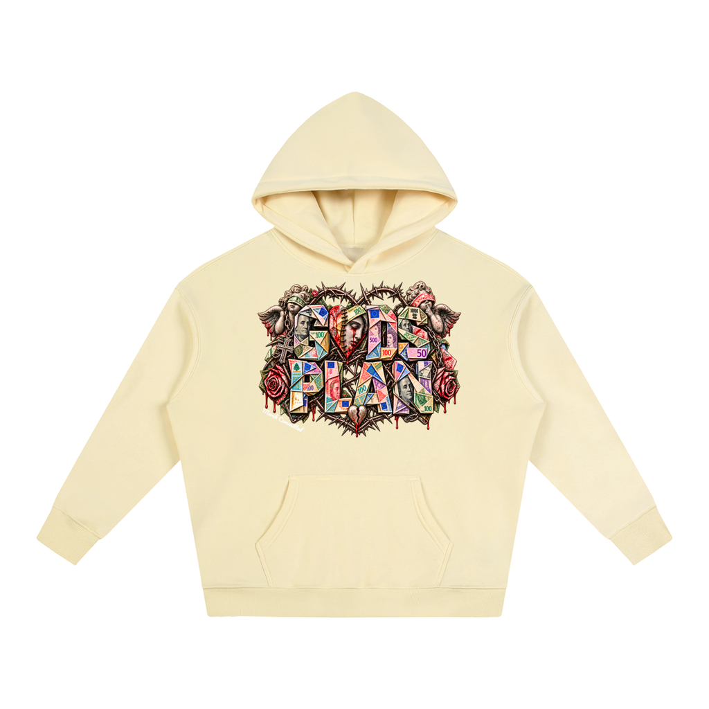 Gods Plan Oversize Fleeced Hoodie