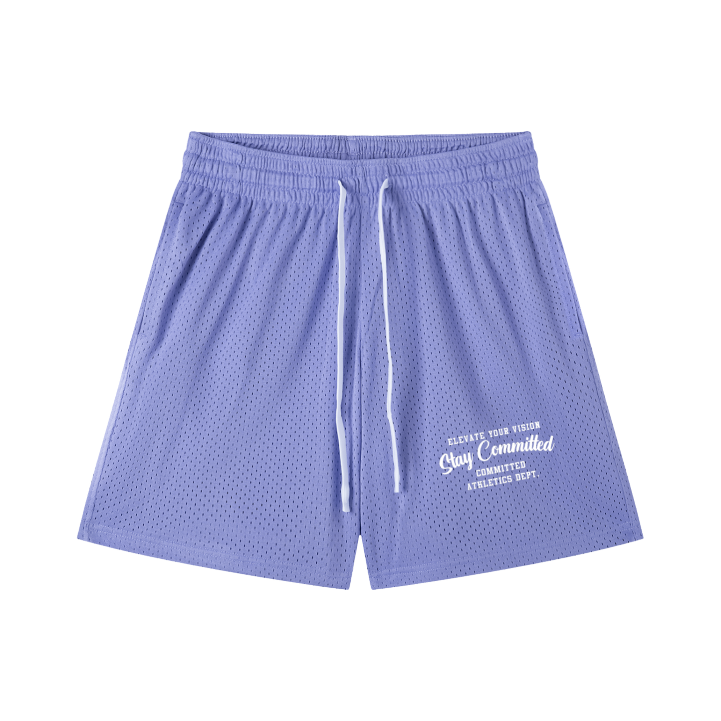 Mesh Drawstring Shorts