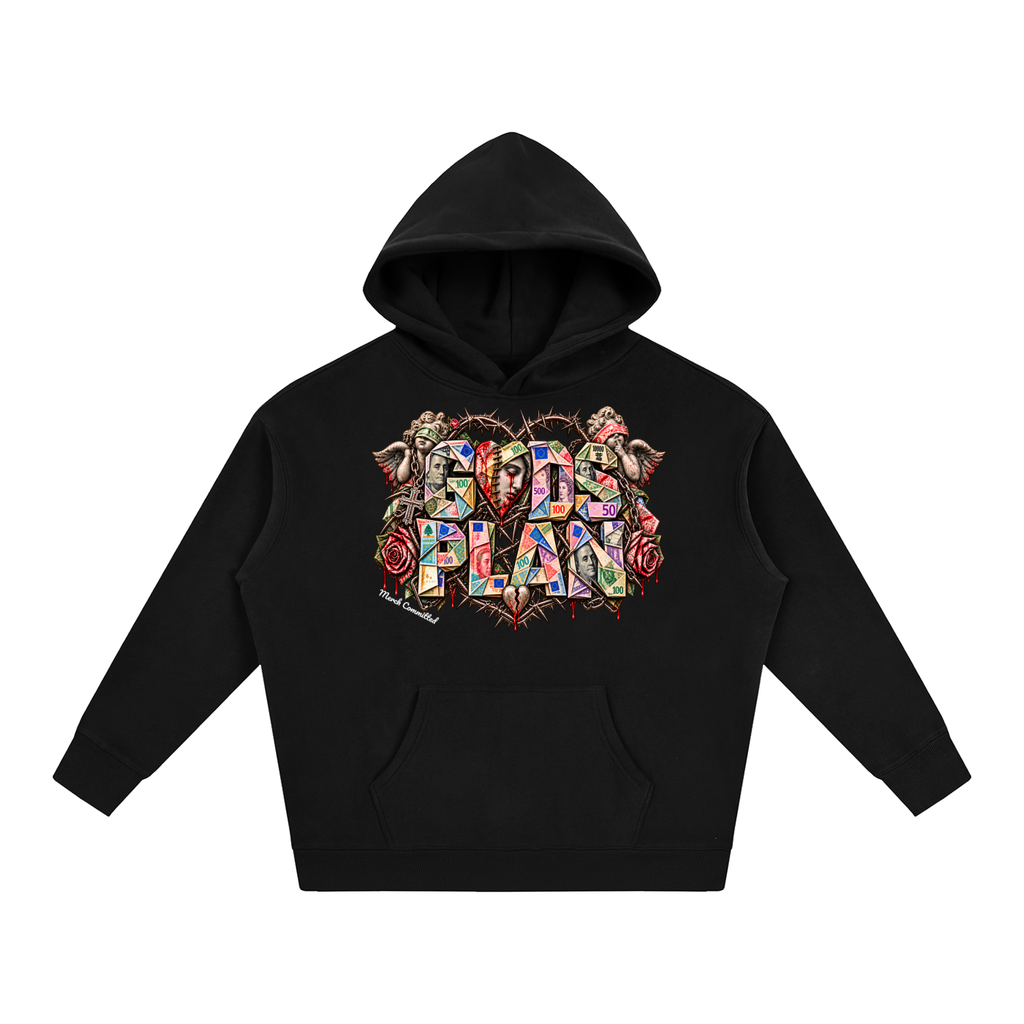 Gods Plan Oversize Fleeced Hoodie
