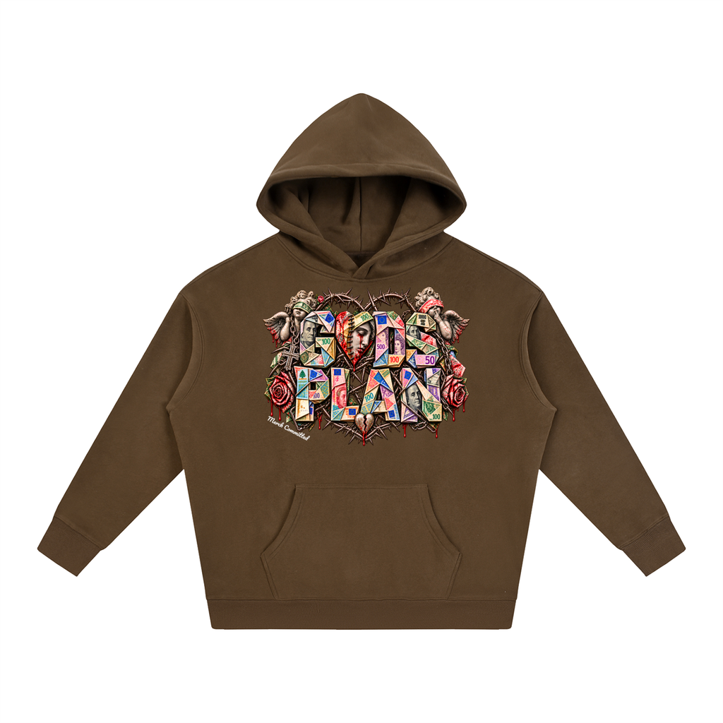 Gods Plan Oversize Fleeced Hoodie