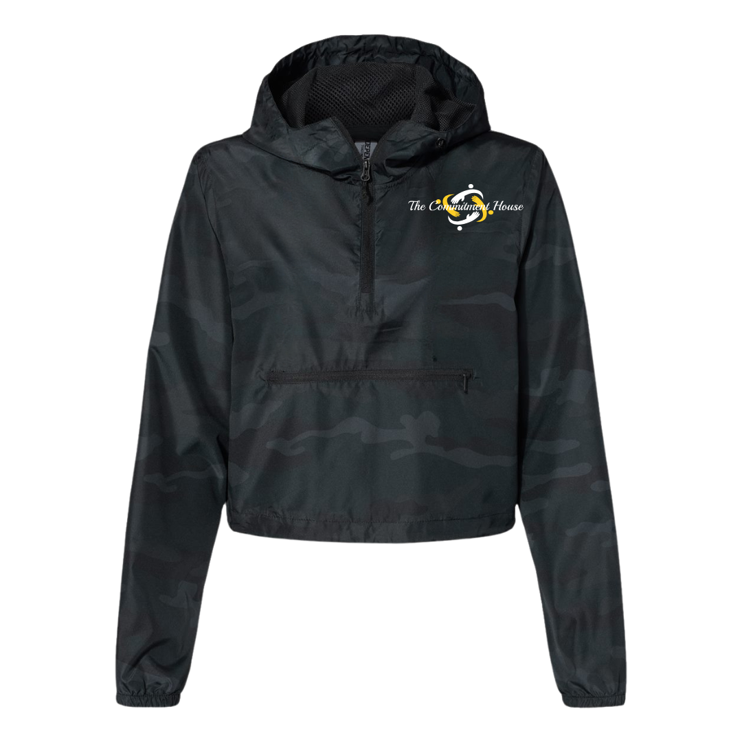 TCH Womens Q Zip Windbreaker