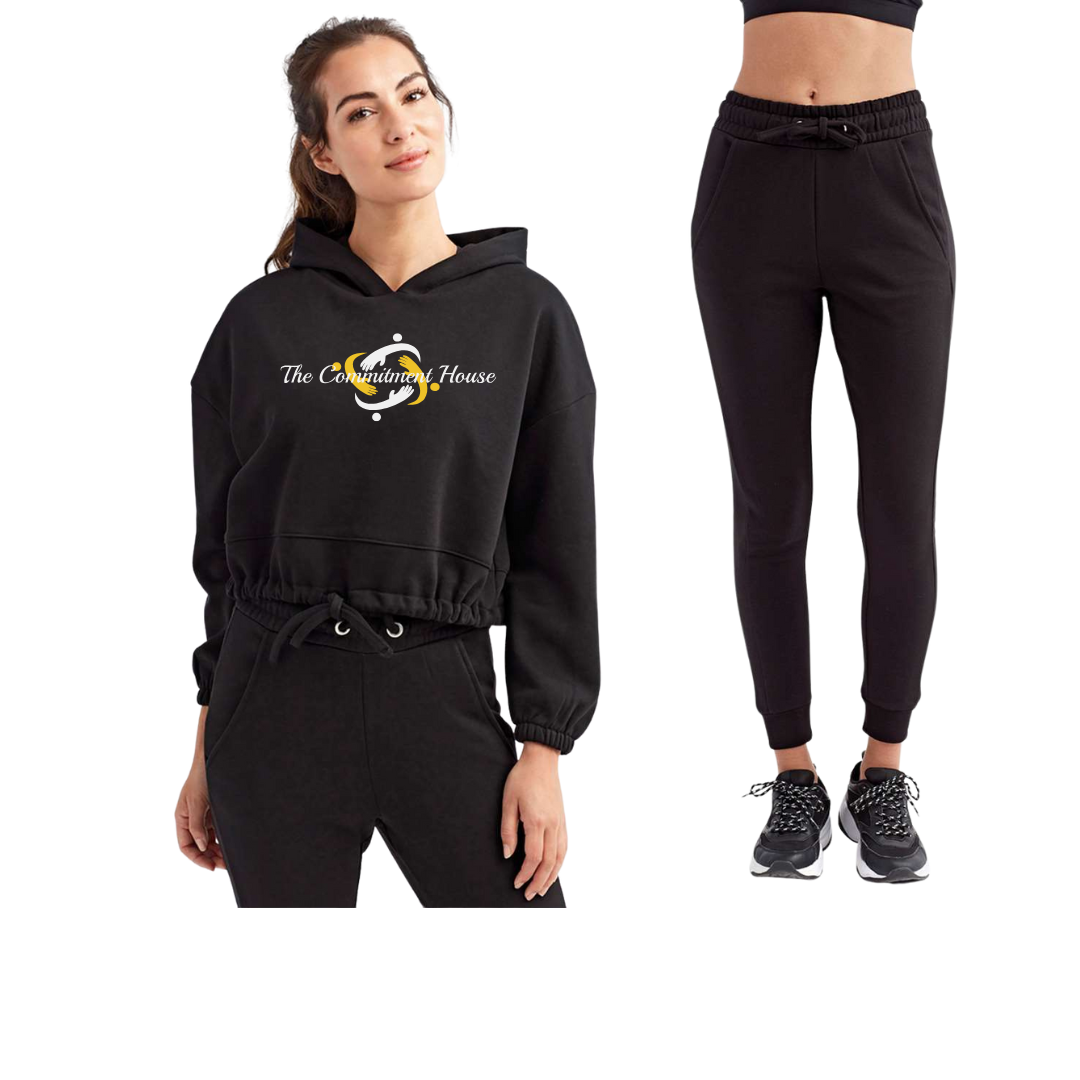 Women's Cropped Sweatsuit