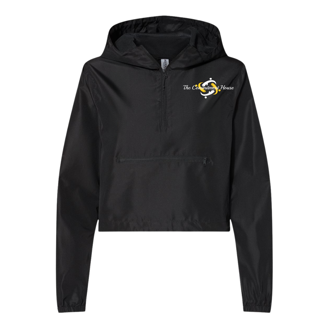 TCH Womens Q Zip Windbreaker