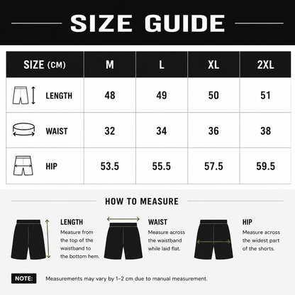 Men’s Solid Elastic Waist Shorts