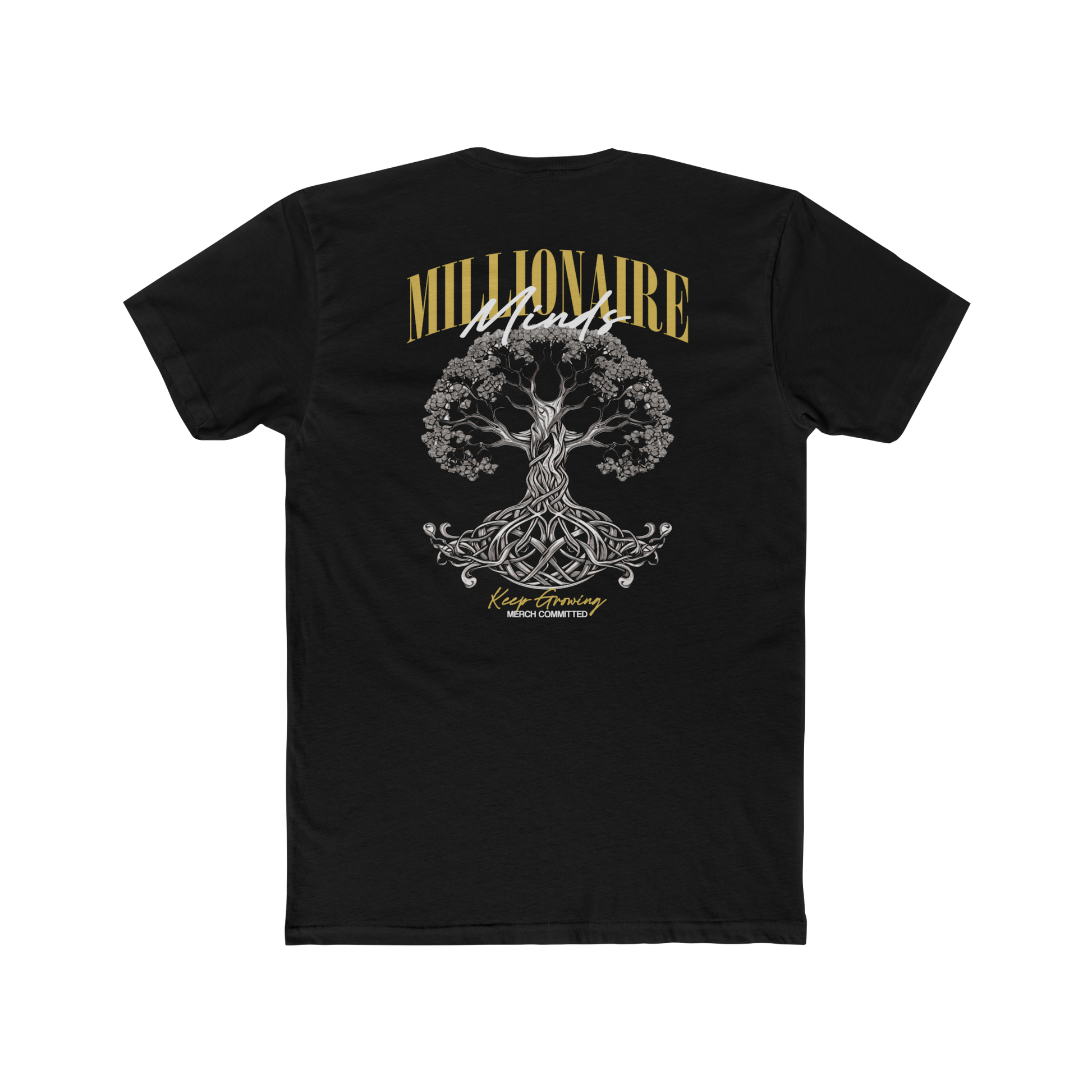 Millionaire Minds Black Out Tee