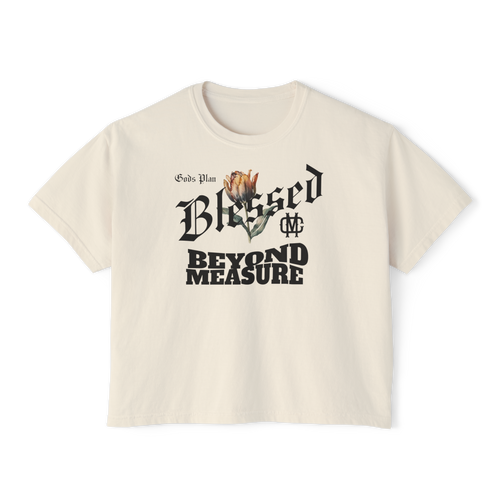 Women's Blessed Crop Top