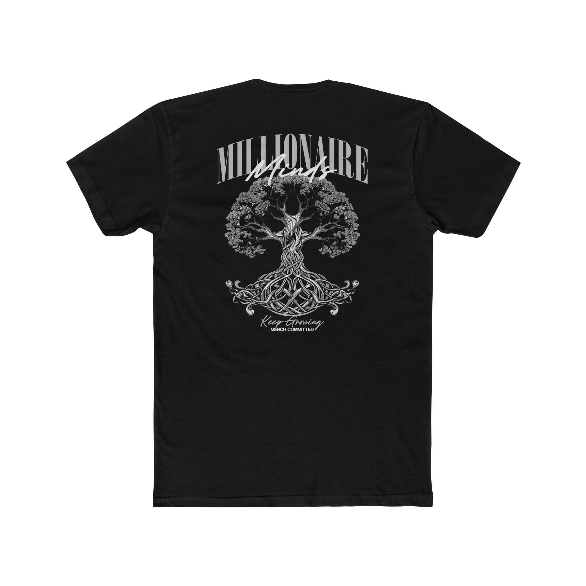 Millionaire Minds Black Out Tee