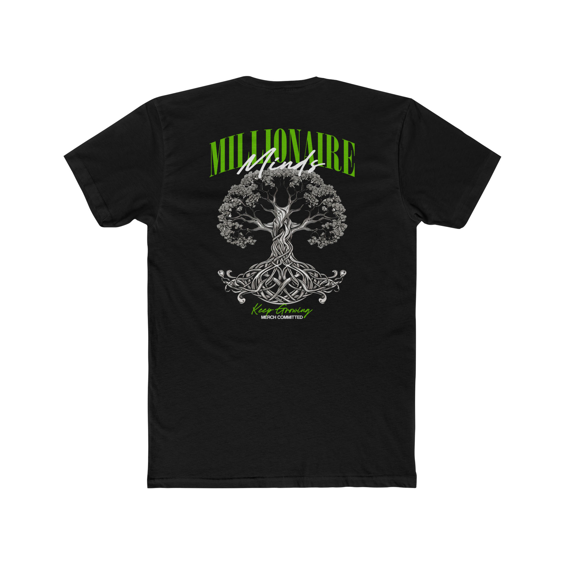 Millionaire Minds Black Out Tee