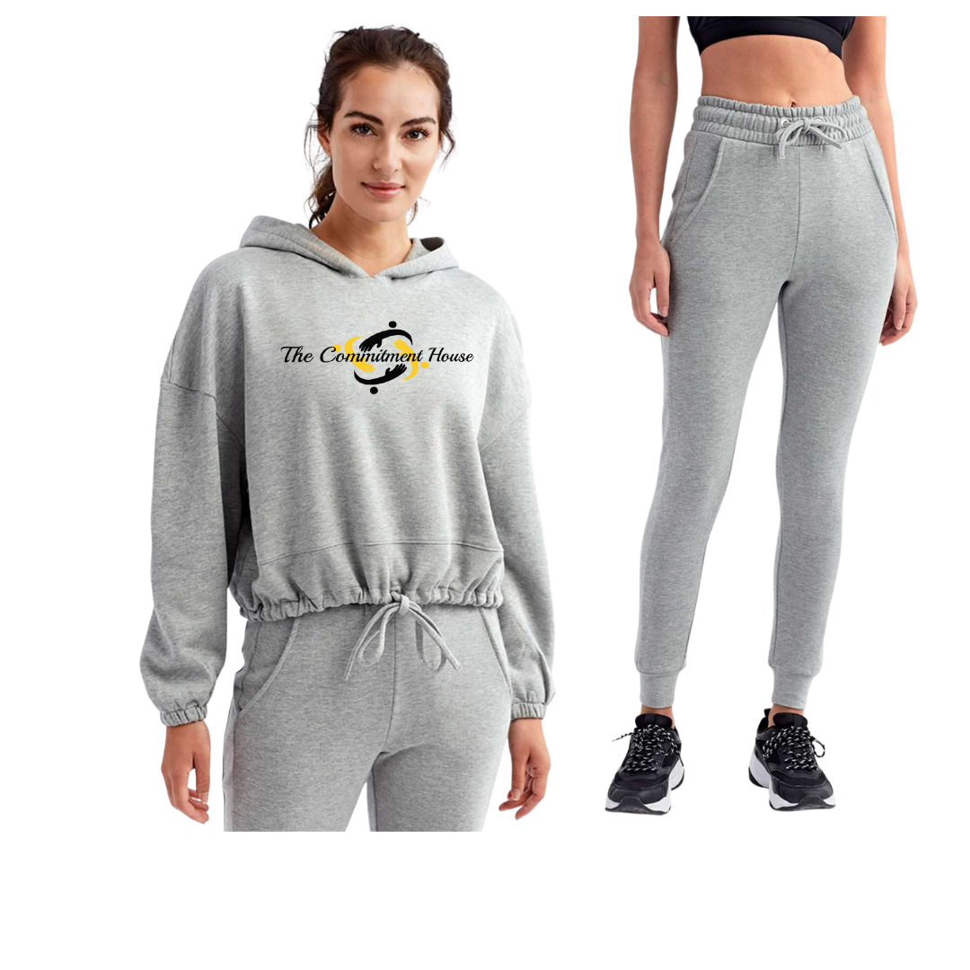 Women's Cropped Sweatsuit