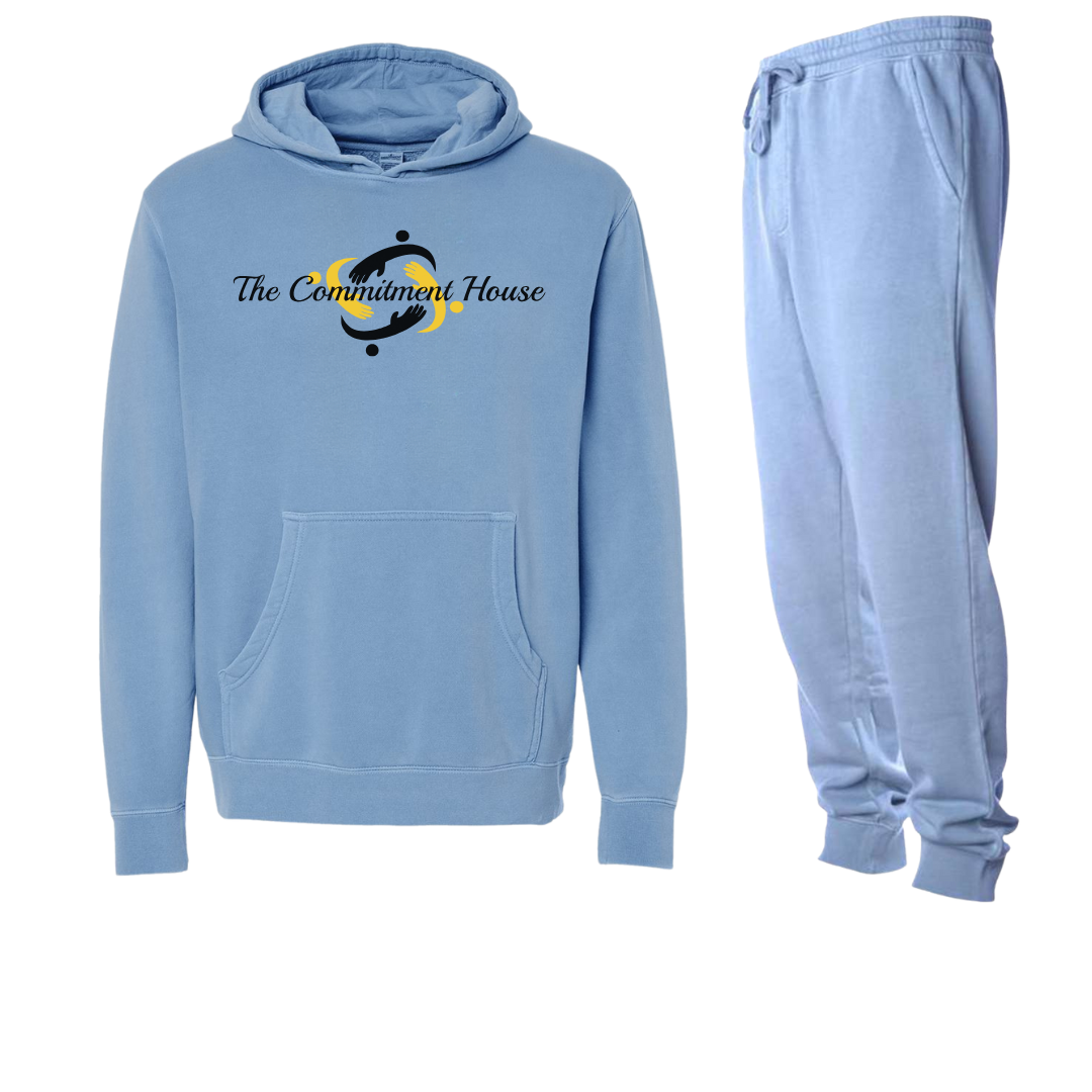 TCH Pigment Dyed Sweatsuit (Independent Trading Co)