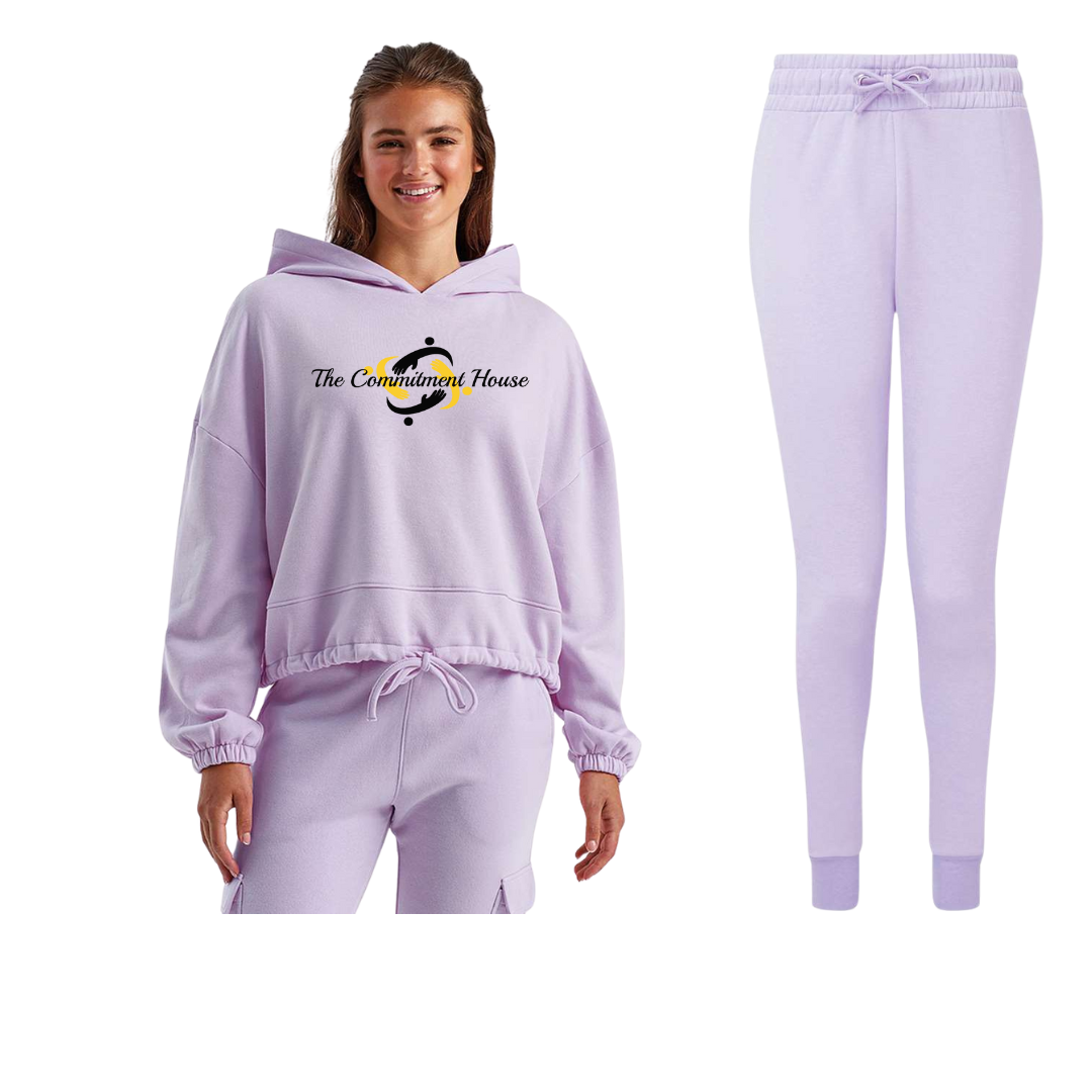 Women's Cropped Sweatsuit