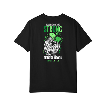 Time To Surrender Mental Health Black Out Tee