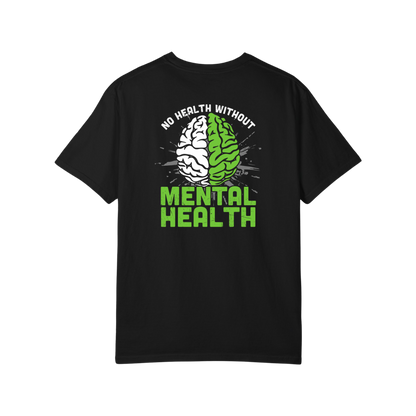Time To Surrender Mental Health Black Out Tee