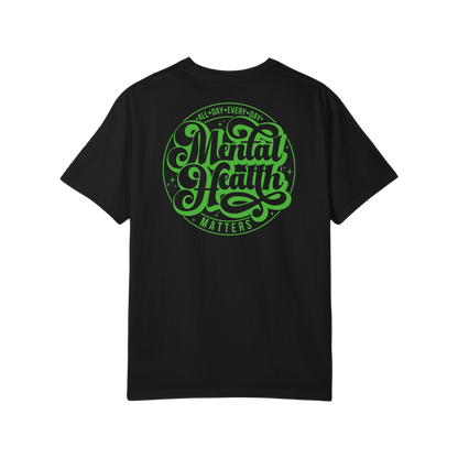 Time To Surrender Mental Health Black Out Tee