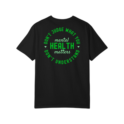 Time To Surrender Mental Health Black Out Tee