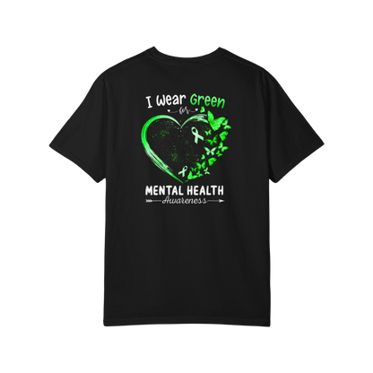 Time To Surrender Mental Health Black Out Tee