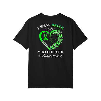 Time To Surrender Mental Health Black Out Tee
