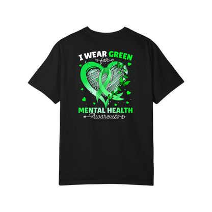 Time To Surrender Mental Health Black Out Tee