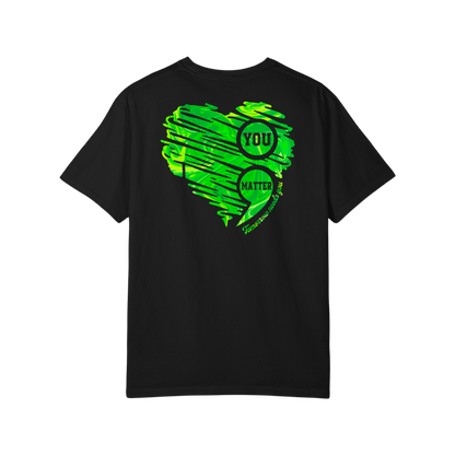 Time To Surrender Mental Health Black Out Tee