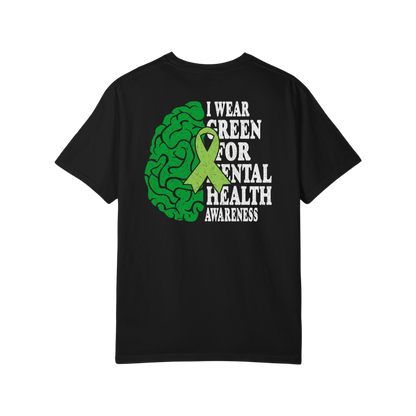 Time To Surrender Mental Health Black Out Tee