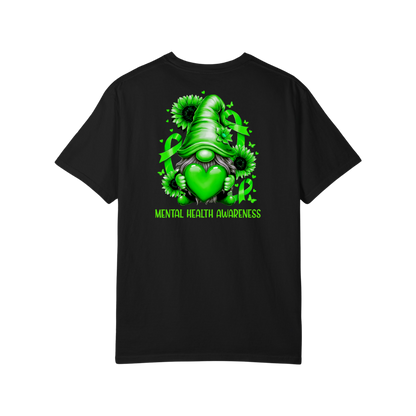 Time To Surrender Mental Health Black Out Tee