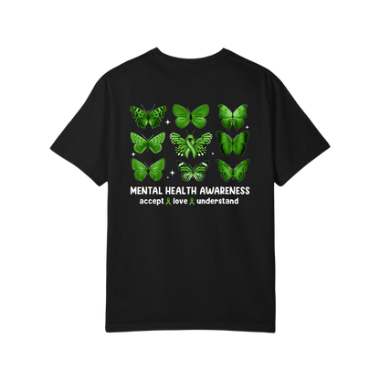 Time To Surrender Mental Health Black Out Tee